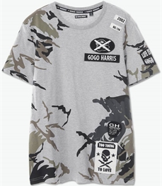 市场上装-T恤-休闲男装t恤