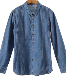 市场上装-衬衫-休闲男装衬衫