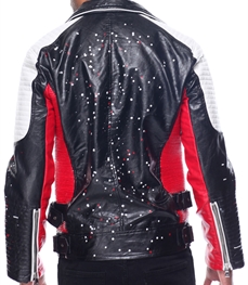 市场上装-皮衣-时尚男装皮衣