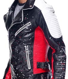 市场上装-皮衣-时尚男装皮衣