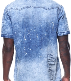 市场上装-衬衫-时尚男装衬衫