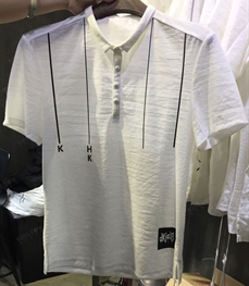 市场上装-T恤-（实拍）时尚男装t恤