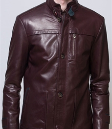 市场上装-皮衣-时尚商务皮衣