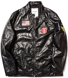 市场上装-皮衣-休闲男装皮衣