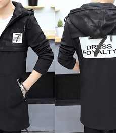 市场上装-中长外套-时尚男装中长外套