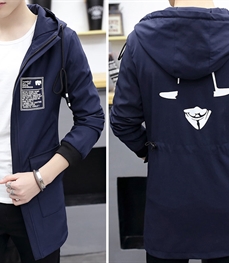 市场上装-中长外套-时尚男装中长外套