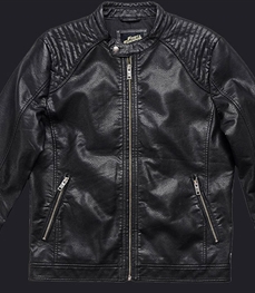 市场上装-皮衣-时尚男装皮衣