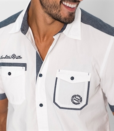 市场上装-衬衫-时尚商务衬衫