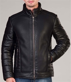 市场上装-皮衣-时尚商务皮衣