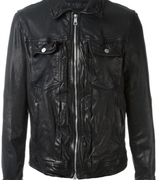 市场上装-皮衣-休闲男装皮衣