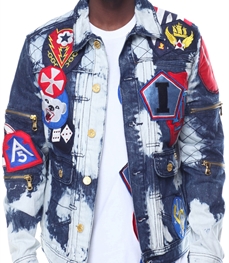 市场上装-夹克-时尚男装夹克