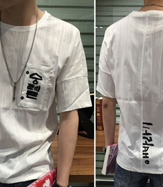 市场上装-T恤-时尚男装t恤