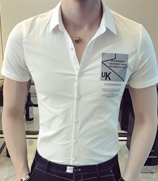 市场上装-衬衫-时尚男装衬衫