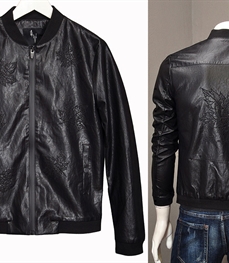 市场上装-皮衣-时尚男装皮衣