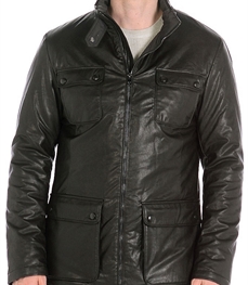 市场上装-皮衣-时尚商务皮衣