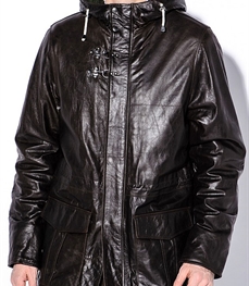 市场上装-皮衣-时尚商务皮衣