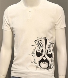 市场上装-T恤-时尚男装t恤