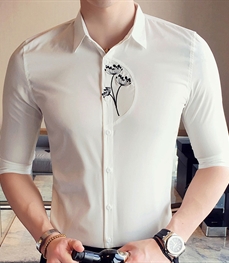 市场上装-衬衫-时尚男装衬衫