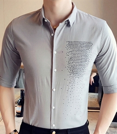 市场上装-衬衫-时尚男装衬衫