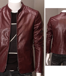 市场上装-皮衣-时尚男装皮衣