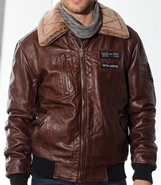 市场上装-皮衣-时尚商务皮衣