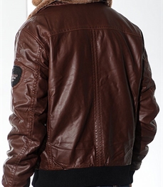 市场上装-皮衣-时尚商务皮衣