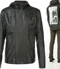 市场上装-皮衣-休闲男装皮衣