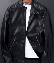 市场上装-皮衣-时尚男装皮衣