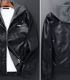 市场上装-皮衣-时尚男装皮衣