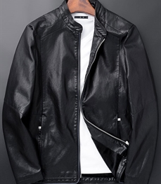 市场上装-皮衣-时尚男装皮衣