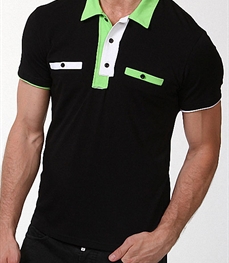 市场上装-T恤-时尚商务t恤