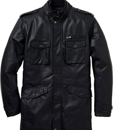 市场上装-皮衣-时尚商务皮衣