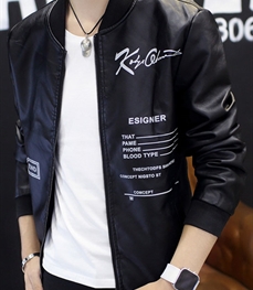 市场上装-皮衣-休闲男装皮衣