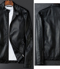 市场上装-皮衣-时尚男装皮衣