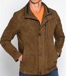 市场上装-皮衣-时尚商务皮衣