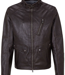 市场上装-皮衣-时尚商务皮衣