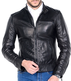 市场上装-皮衣-时尚商务皮衣