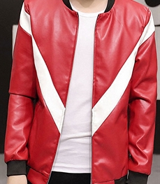 市场上装-皮衣-休闲男装皮衣