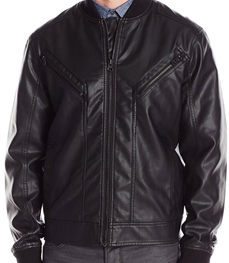 市场上装-皮衣-时尚男装皮衣