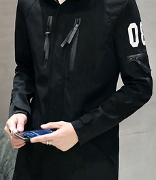 市场上装-中长外套-时尚男装中长外套