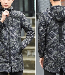 市场上装-中长外套-时尚男装中长外套