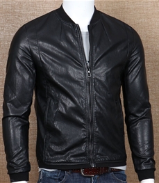 市场上装-皮衣-时尚男装皮衣