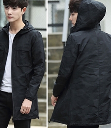 市场上装-中长外套-时尚男装中长外套