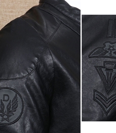 市场上装-皮衣-时尚男装皮衣