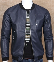 市场上装-皮衣-时尚男装皮衣