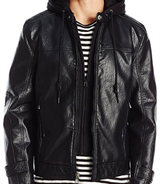 市场上装-皮衣-时尚男装皮衣