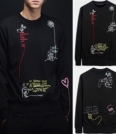 市场上装-卫衣-时尚男装卫衣