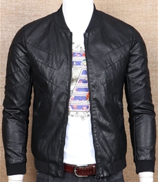 市场上装-皮衣-时尚男装皮衣