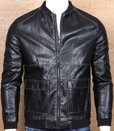 市场上装-皮衣-时尚男装皮衣