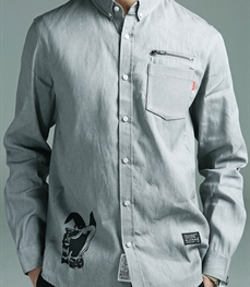 市场上装-衬衫-休闲男装衬衫